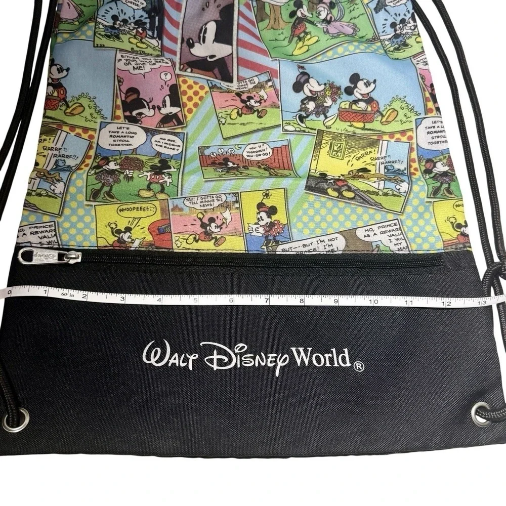 4‎ Disney World Bags 1 Drawstring Bag & 3 Mickey's Not So Scary Halloween Treat